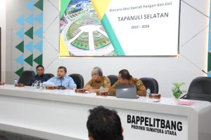 Pemkab Tapsel Berkomitmen Jadikan RAD-PG Sebagai Instrumen Utama di Sektor Pangan dan Gizi