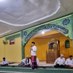 Ketua PD DMI Padangsidimpuan, Rusydi Nasution, saat beri sambutan pada kunjungan Safari Ramadan di Masjid Nurul Iman di Desa Manunggang Julu, Kecamatan Padangsidimpuan Tenggara