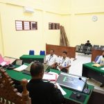 Jaksa Pengacara Negara saat laksanakan sidang penetapan perwalian anak di Pengadilan Agama Kota Padangsidimpuan