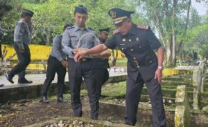 Wujud Terimakasih, Kalapas Kelas IIB Padangsidimpuan Tabur Bunga TMP