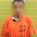 ARS, yang kedapatan punya sabu dan jemur ganja di atas asbes Rumah usai ditangkap personel Sat Resnarkoba Polres Tapsel
