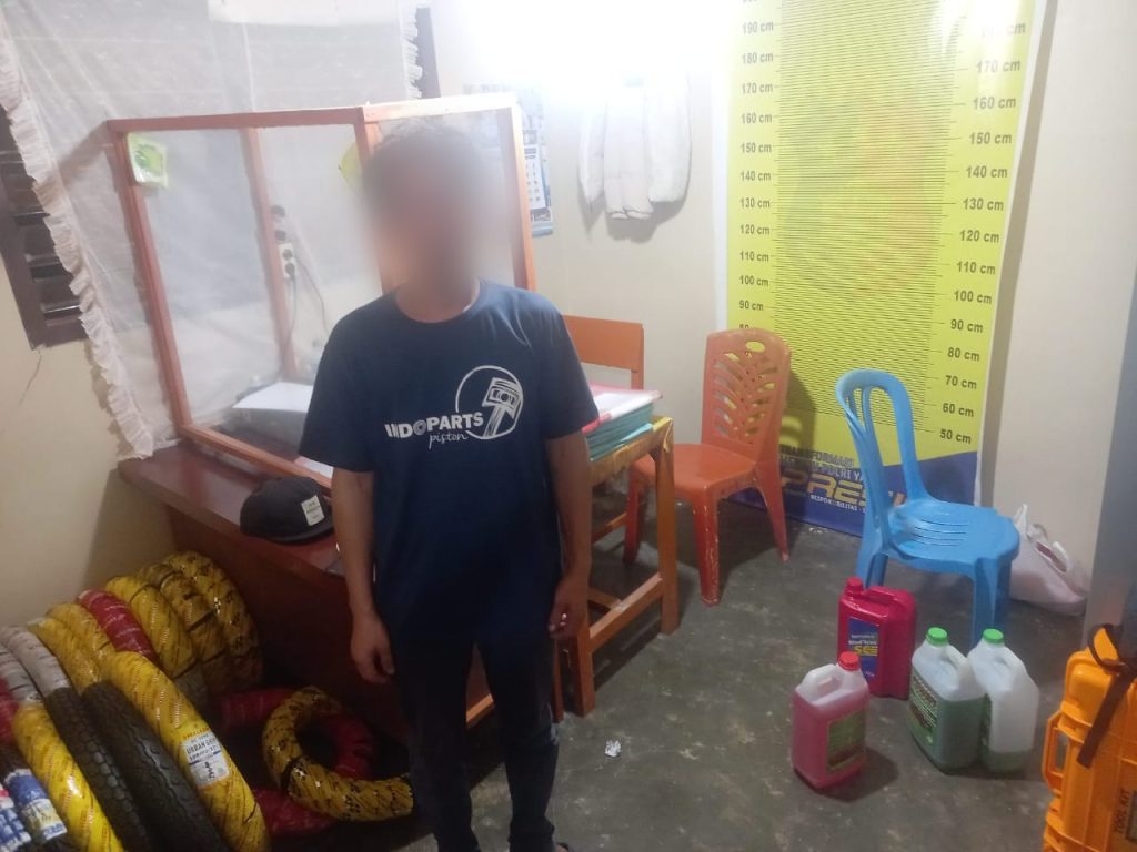 Kapolsek SD Hole Tangkap Penadah Barang Curian Warga Dairi