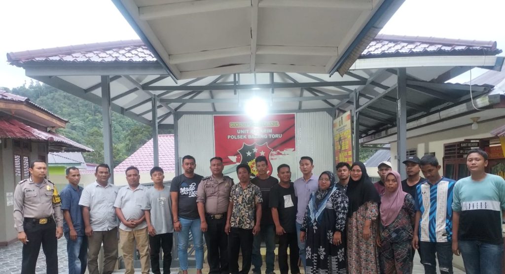 Polsek Batang Toru Sukses Mediasi Kasus Perkelahian antar Dua Desa   