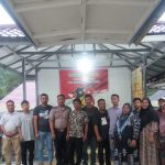 Kedua belah pihak pemuda dari Desa Napa dan Sumuran usai berdamai di Mako Polssk Batang Toru