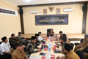 Cegah Aliran Menyimpang, Kajari dan Tim Pakem Padangsidimpuan Gelar Rakor