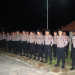 Kapolres Tapsel, AKBP Yasir Ahmadi, saat memberikan pembekalan dan arahan ke personel Bintara remaja
