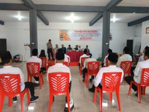 Polsek Sipirok Hadiri Pelantikan 15 PKD se-Angkola Timur