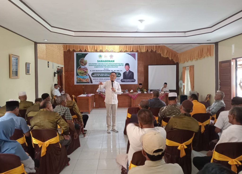 Maju di Pilkada Tapsel, Gus Irawan Didukung Petani dan Pensiunan ASN