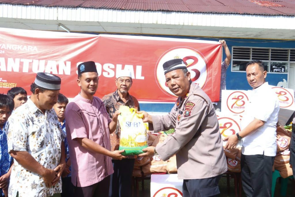 HUT Bhayangkara, Doa Tulus Ponpes KH Ahmad Dahlan untuk Polres Tapsel