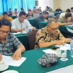 Peserta ujian seleksi anggota muda PWI Sumut