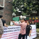 LSM Penjara PN saat menggelar aksi di Kejagung RI