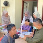 Sejumlah Karyawan PT SAE Group saat melaksanakan medical check up