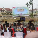 Polres Tapsel saat menggelar aksi tanam Pohon
