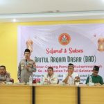 Kapolres Tapsel, AKBP Yasir Ahmadi, saat menghadiri pembukaan BAD PCPM se-Kabupaten Tapsel