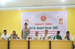 Hadiri BAD PCPM Tapsel, AKBP Yasir: Kiranya Lahir Pemuda Saleh, Cerdas
