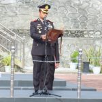 Kapolres Tapsel, AKBP Yasir Ahmadi, saat menjadi Irup peringatan Hari Lahir Pancasila