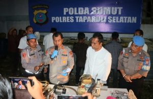 Diotaki Oknum Kades, Polres Tapsel Ungkap 10 Ton Solar Subsidi dari Gudang BBM Ilegal