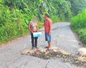 Manfaatkan Jalan Berlubang Jadi Ajang Pungli, 3 Petani Diamankan Polres Tapsel