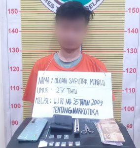 Pengedar Sabu Ditangkap Polres Tapsel Meski Sempat Halangi Petugas