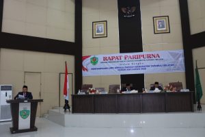 Bupati Dolly Sampaikan LKPJ 2023 ke DPRD Tapsel