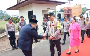 Bupati dan Forkopimda Sambut Kedatangan Kapoldasu Dalam Rangka Kunker dan Syukuran Mapolres Tapsel