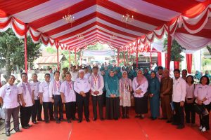 Tim Evaluasi Desa Binaan Provsu Kunjungi Desa Sorimanaon Tapsel