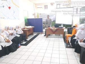 Meski Sangar, Kasat Binmas Polres Tapsel Mampu Jadi Pemateri yang Mengasyikkan Bagi Guru Sekolah