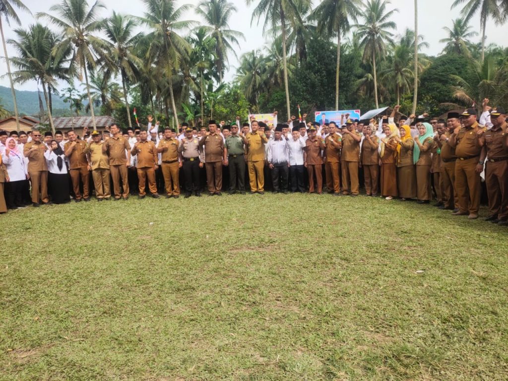 Pelantikan BPD Kecamatan Dolok Paluta, Kapolsek: Semoga Amanah