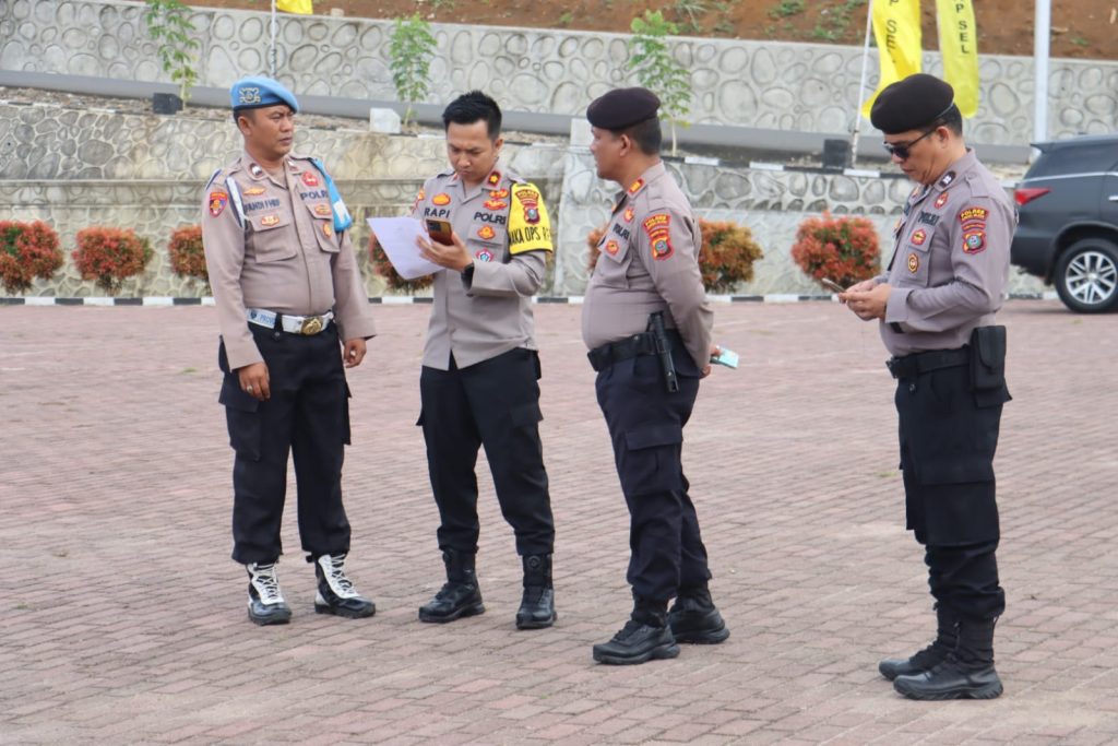 Pengamanan Jelang Pilkada, Polres Tapsel Rutin Latihan Pleton Dalmas