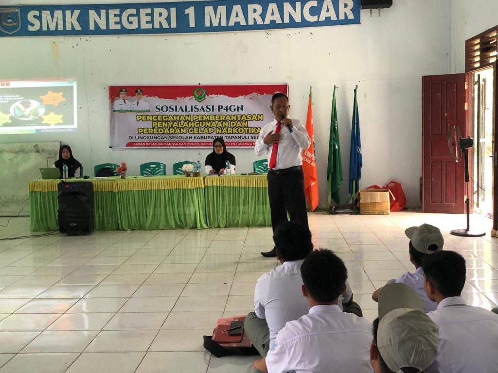 Generasi Penerus, Kasat Resnarkoba Polres Tapsel Ajak Pelajar Perangi Narkoba