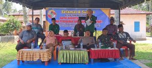 Kapolsek Hadiri RAT dan PAD Koperasi Produsen Sawit Sejahtera Muara Opu