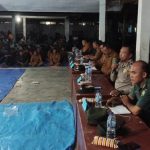 Warga bersama TNI-Polri dan aparat pemerintahan lainnya menggelar musyawarah pemulihan keamanan dan ketertiban dari peredaran narkoba serta perjudian