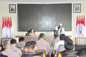 Binrohtal Agama Islam di Polres Tapsel: Soroti Pencegahan Narkoba dan Judi