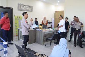 Waka Polres Tapsel Cek SKCK dan SPKT Jelang Survei Ombudsman RI
