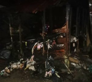 Rumah Papan di Tapsel Ludes Terbakar