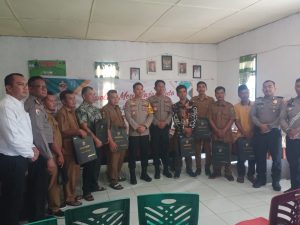 Gerakan Jelajah Huta, Waka Polres Tapsel Sampaikan Program Jihad Melawan Narkoba