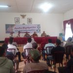 Gerakan Jelajah Huta Kapolres Tapsel yang berlangsung di Aula Kantor Camat Marancar