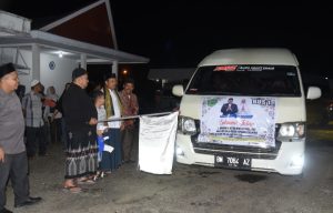 Bupati Tapsel Lepas 50 Peserta Training Center MTQ Ke Medan