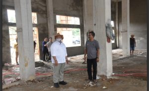 Bupati Tapsel Pantau Progres Pembangunan untuk MTQ Tingkat Provsu Tahun 2024