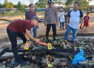 Kebakaran, Puluhan Santri di Asrama Ponpes Darel Hasan Paluta Selamat