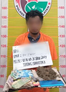 Ngecer Ganja di Pondok, Pria Dibekuk Polres Tapsel: Jihad Lawan Narkoba