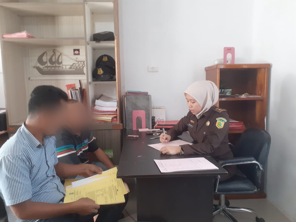 JPU menerima pelimpahan tersangka kasus kepemilikan narkotika dari Penyidik Sat Resnarkoba Polres Tapsel