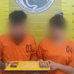 NAP dan SPH usai diamankan Tim Opsnal Sat Resnarkoba Polres Padangsidimpuan