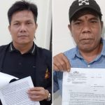 Armen Sanusi Harahap (kiri) dan Mara Uten Tanjung (kanan)
