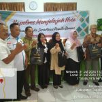 Kabag Ren Polres Tapsel, Kompol Rudi Siregar, bersama Kasat Resnarkoba, AKP Salomo Sagala, saat program Jelajah Huta Kapolres