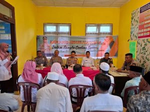 Jelajah Huta Kapolres Tapsel, Waka Polres: Jaga Pilkada Damai, Kita Semua Bersaudara
