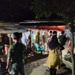 Tim Yustisi Satpol PP Kota Padangsidimpuan, saat menggelar razia di salah satu Warung di Bukit Simarsayang, Kelurahan Bonan Dolok, Kecamatan Padangsidimpuan Utara