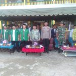 Kapolsek Sipirok, Iptu PM Siboro, saat menghadiri Diklatsar PC GP Ansor Tapsel angkatan ke-V
