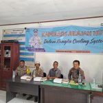 KBO Sat Lantas Polres Tapsel, Ipda Hary Agus Pohan, saat gerakan Kapolres Jelajah Huta