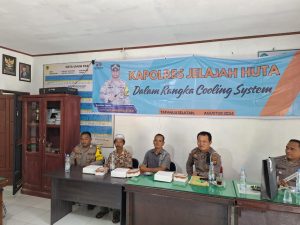 Kapolres Jelajah Huta, Polres Tapsel Serukan Pilkada Damai